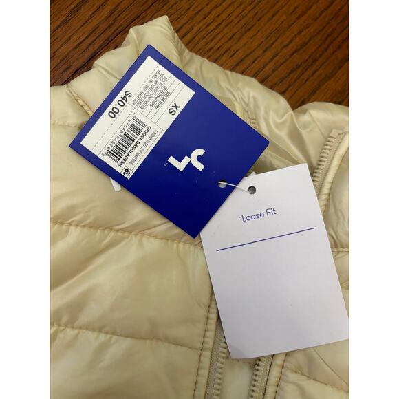 NWT Joy Lab Ivory Puffer Vest- Size XS - Picture 5 of 5